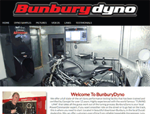 Tablet Screenshot of bunburydyno.com
